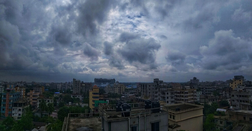 মেঘাচ্ছন্ন থাকবে আজ সারা দেশের আকাশ