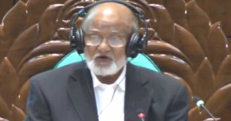 ত্রয়োদশ সংসদের সভাপতিত্ব করছেন ড. খন্দকার মোশাররফ হোসেন