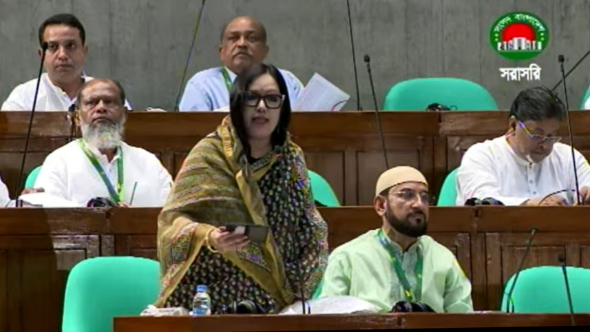 আমার এলাকার হাসপাতাল ‘নিজেই একটা রোগীর মতো’: সংসদে রুমিন ফারহানা