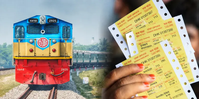 আজ মিলছে ঈদ ফেরত যাত্রার শেষ দিনের ট্রেন টিকিট