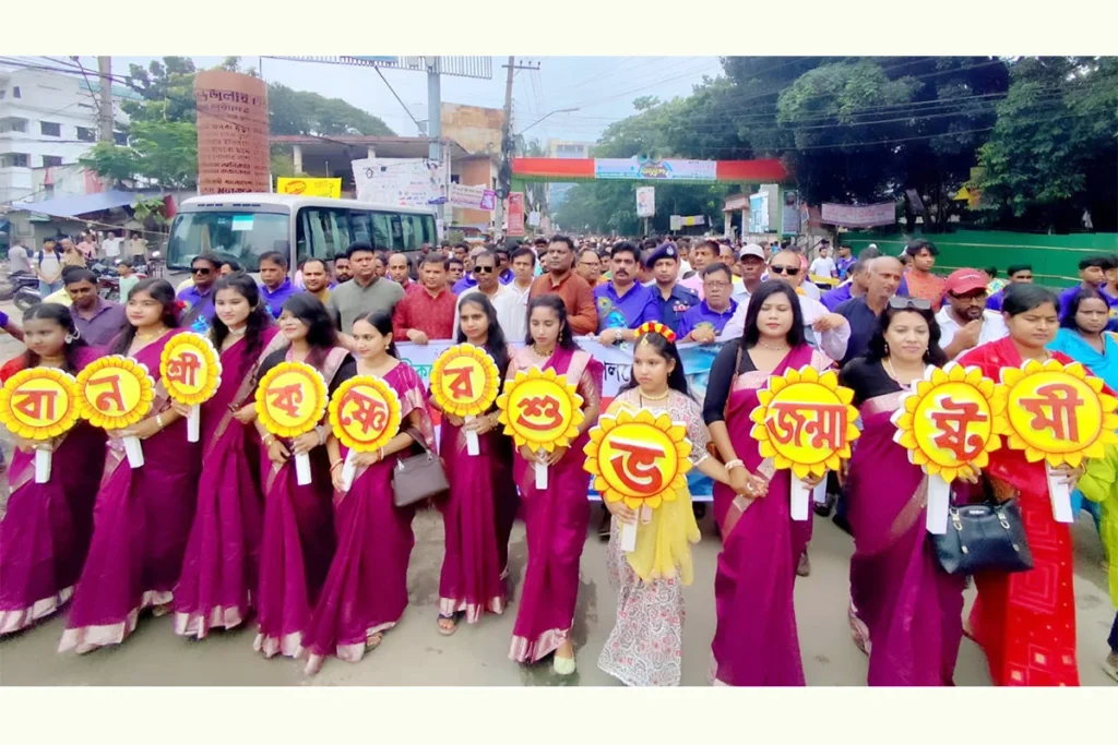 বগুড়ায় নানা আয়োজনে জন্মাষ্টমী উদযাপন