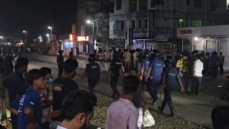 পঞ্চগড়ে দুই পক্ষের ধাওয়া-পাল্টা ধাওয়া, আহত ১৫