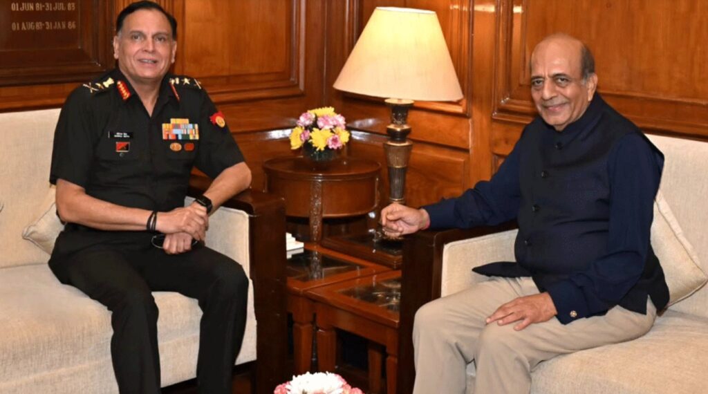 ভারতের সেনাপ্রধানের সঙ্গে দিনেশ ত্রিবেদীর বৈঠক